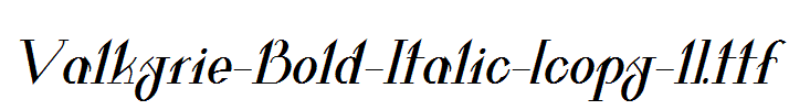 Valkyrie-Bold-Italic-[copy-1]